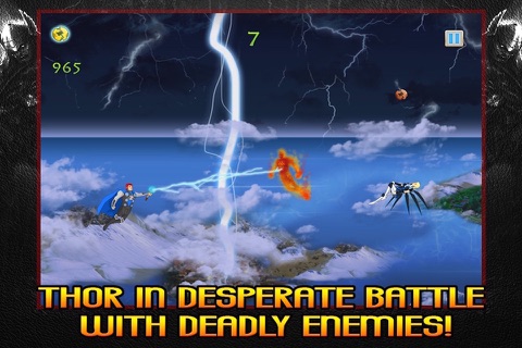 Viking Thunder God Thor Super Action Hero Pro Game screenshot 3