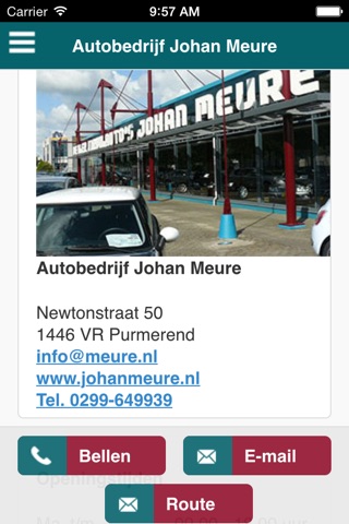 Johan Meure Auto Occasions screenshot 2