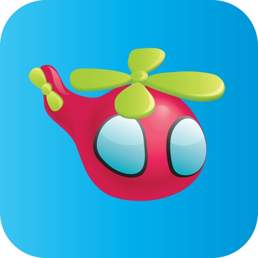 Flappy Red Copter Icon