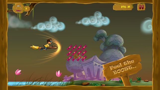 ‎Broom Stick Run Screenshot