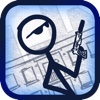 Stickmans Attack - Town Gun Shooting and Jumping