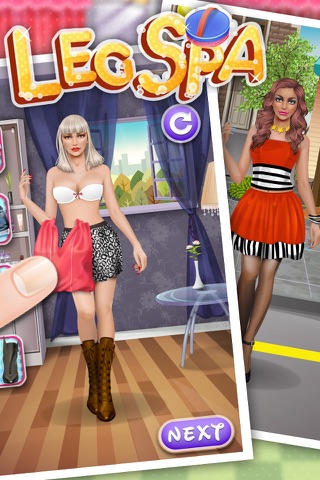 Princess Leg SPA - girl games screenshot 3