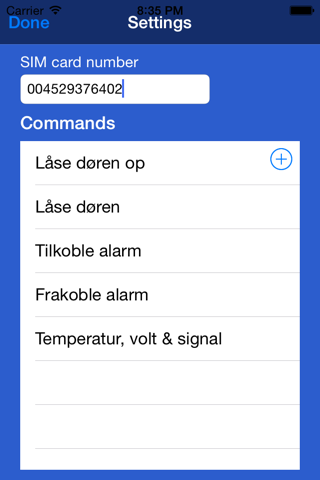 SSI-SMS screenshot 2