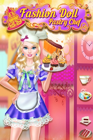 Fashion Doll: Be A Pretty Pastry Chef! screenshot 4