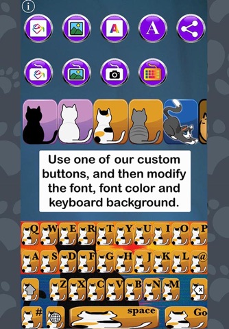 Cat Keys Free Custom Keyboard screenshot 3