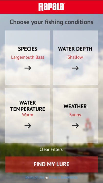 Rapala Lure Selector