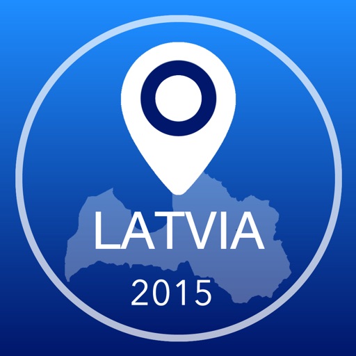 Latvia Offline Map + City Guide Navigator, Attractions and Transports icon