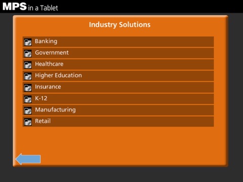 MPS in a Tablet screenshot 4