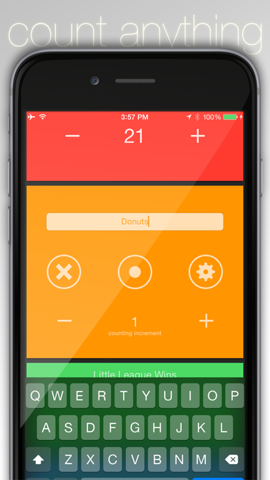 Screenshot #2 pour Clickkr 2™ – the tally counter app for people