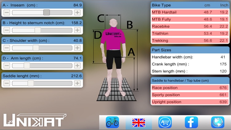 Bike Frame Calculation