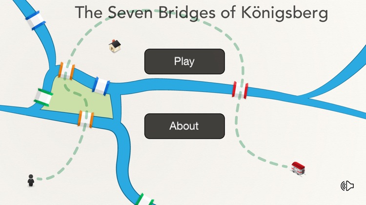 Seven Bridges Game - 6 game set with 96 levels !