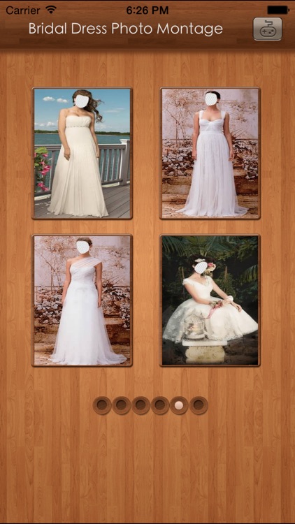 Bridal Dress Photo Montage