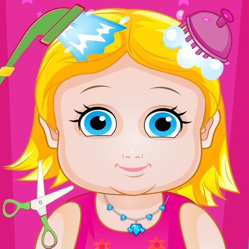 A Baby Beauty Salon FREE: Hair & dressup game for little girls