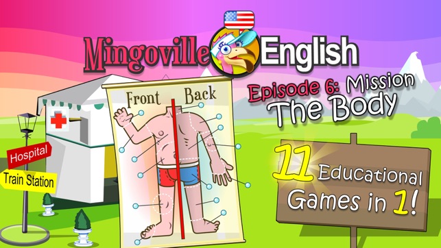 Body Parts in English - Kids Learn About Anatomy with Words (圖1)-速報App