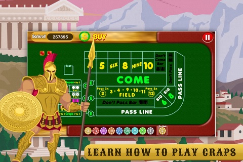 Spartan Craps Table FREE - Beat the Odds To Become The Dice Masters screenshot 3