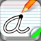 Learn to write the correct letters, numbers and words in the US education approved plain and cursive fonts