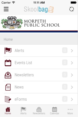 Morpeth Public School - Skoolbag screenshot 2