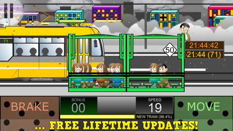 Tram Simulator 2D Premium - City Train Driver - Virtual Pocket Rail Driving Game screenshot-4