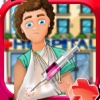Elbow Surgery Doctor - Treat Injured Patients in this free Crazy surgeon Hospital Doctor Game for kids