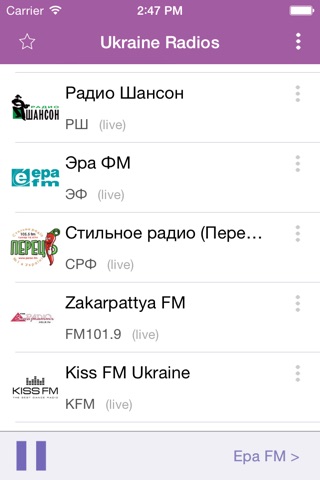 Vithyu - Online Radio Player screenshot 3