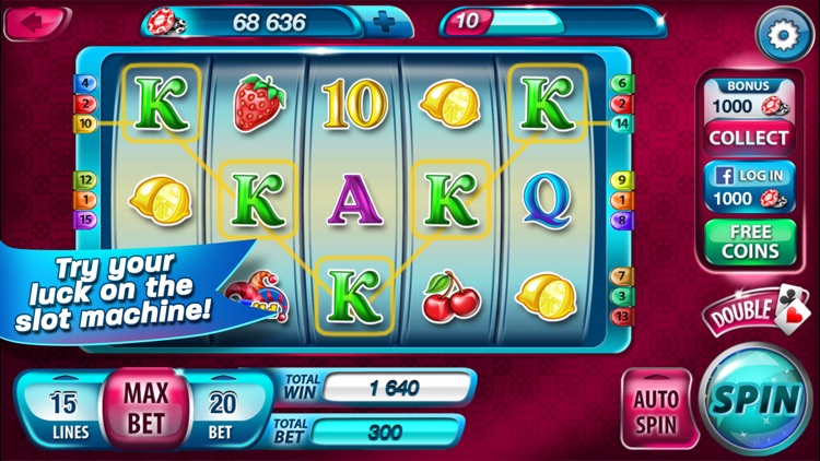 Lucky Spin: Slots Deluxe Game - Big Win Cherry Casino! Las Vegas Slot Games screenshot-0