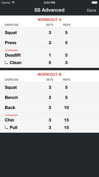 Strength Club - Workout Log screenshot-4