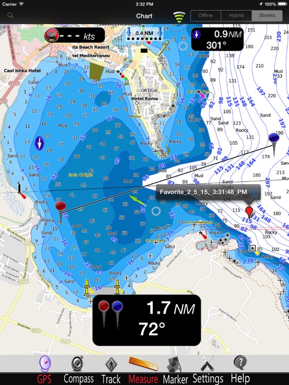 Sicily Is. Nautical Charts Pro
