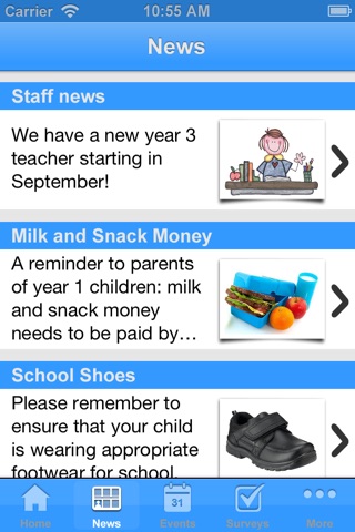 Whitefriars Infant School screenshot 2