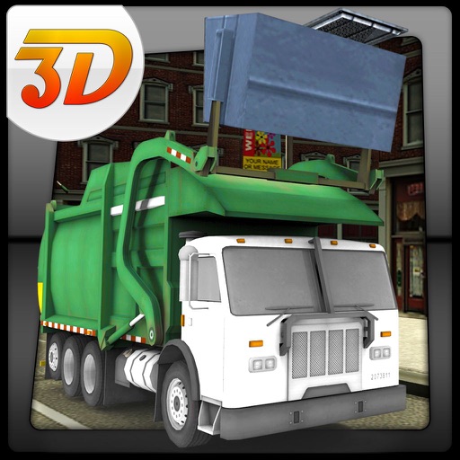 Garbage Excavator Simulator 3D - Real City Roads Icon