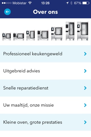 Jeka Grootkeukenservice screenshot 2