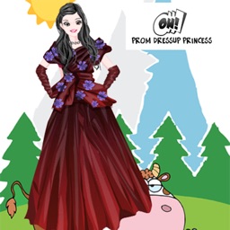 Prom dress up princess games for girls