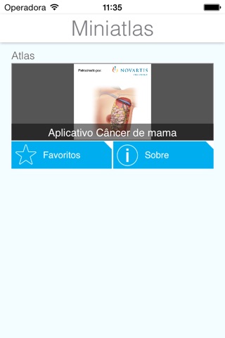 Aplicativo Câncer de Mama screenshot 3