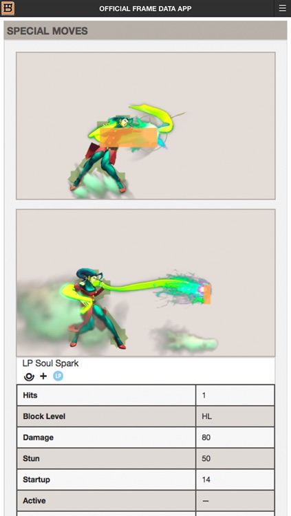 Ultra Street Fighter IV Official Frame Data App screenshot-3