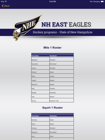 New Hampshire East Eagles HD screenshot 4