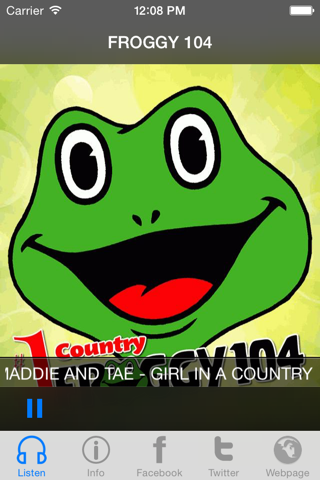 Froggy 104 FM screenshot 2