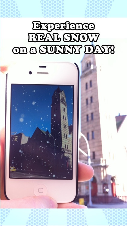 Pocket Snow Storm! A Virtual Reality Blizzard! (White Christmas Edition!)