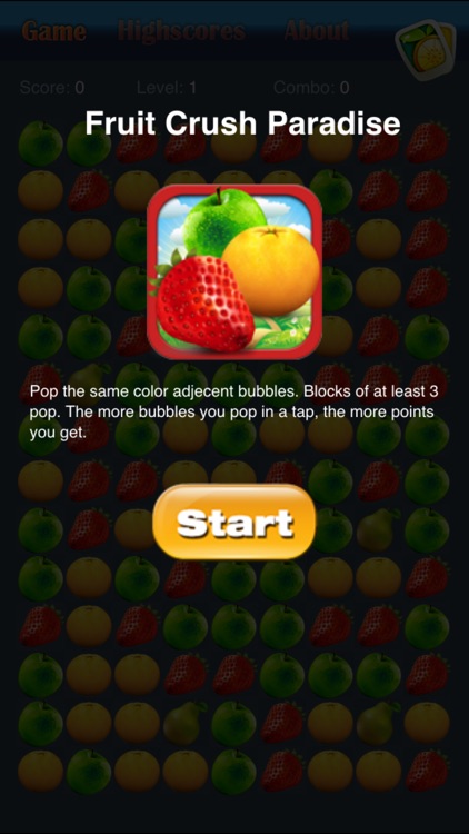 Fruit Crush Paradise and smash hit fruit heroes paradise Free screenshot-3