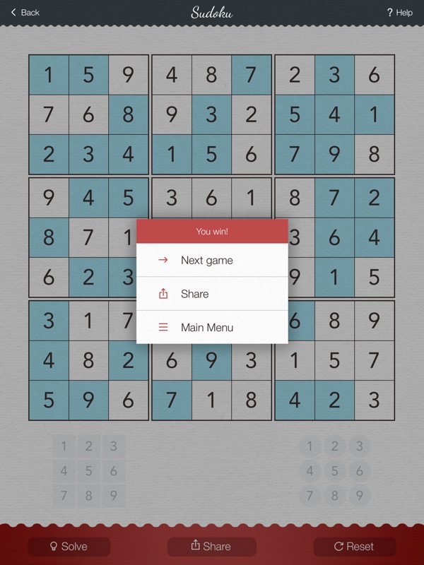 Sudoku New - fascinating board puzzle game for all ages - Online Game