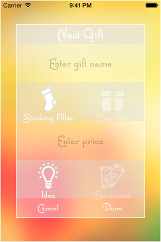 Present Tracker - Christmas Gift Organiser screenshot 2