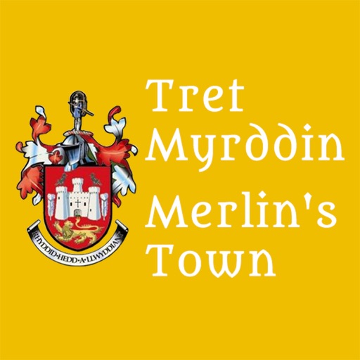 Merlin's Town - Carmarthen Icon