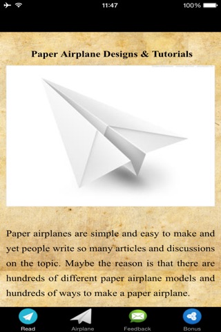Paper Airplane Designs & Tutorials screenshot 2