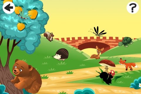 A Kid-s Game-s with Happy Forest Animal-s: Spot the Shadow screenshot 2