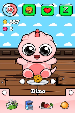 Baby Dino - Virtual Pet Game screenshot 2