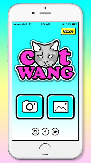 Catwang - Sticker Edit Camera(圖1)-速報App