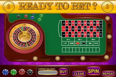 Amore Geisha Vegas Style Free Blade Roulette - Bet Spin Win! screenshot 2