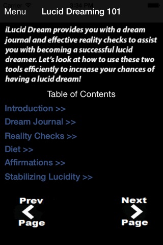 iLucid Dream screenshot 2