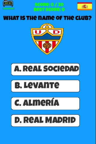 Spain Football Logo Quiz screenshot 3