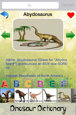 Dinosaur Dictionary - All Information About Dino Races screenshot 2