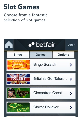 Betfair Bingo Games screenshot 3