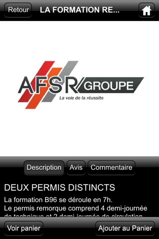 AFSR Groupe screenshot 2